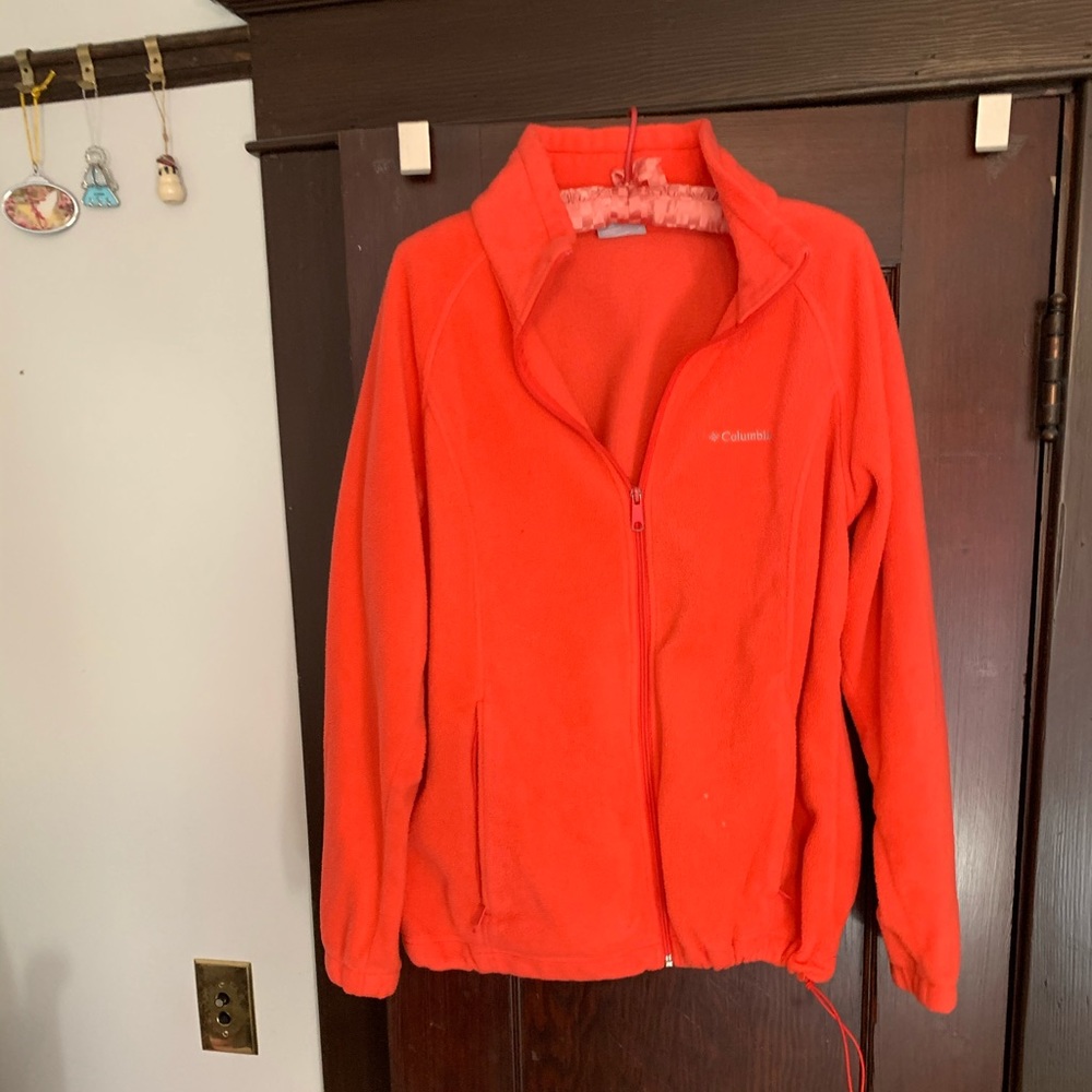 Fleece Columbia Zip-up